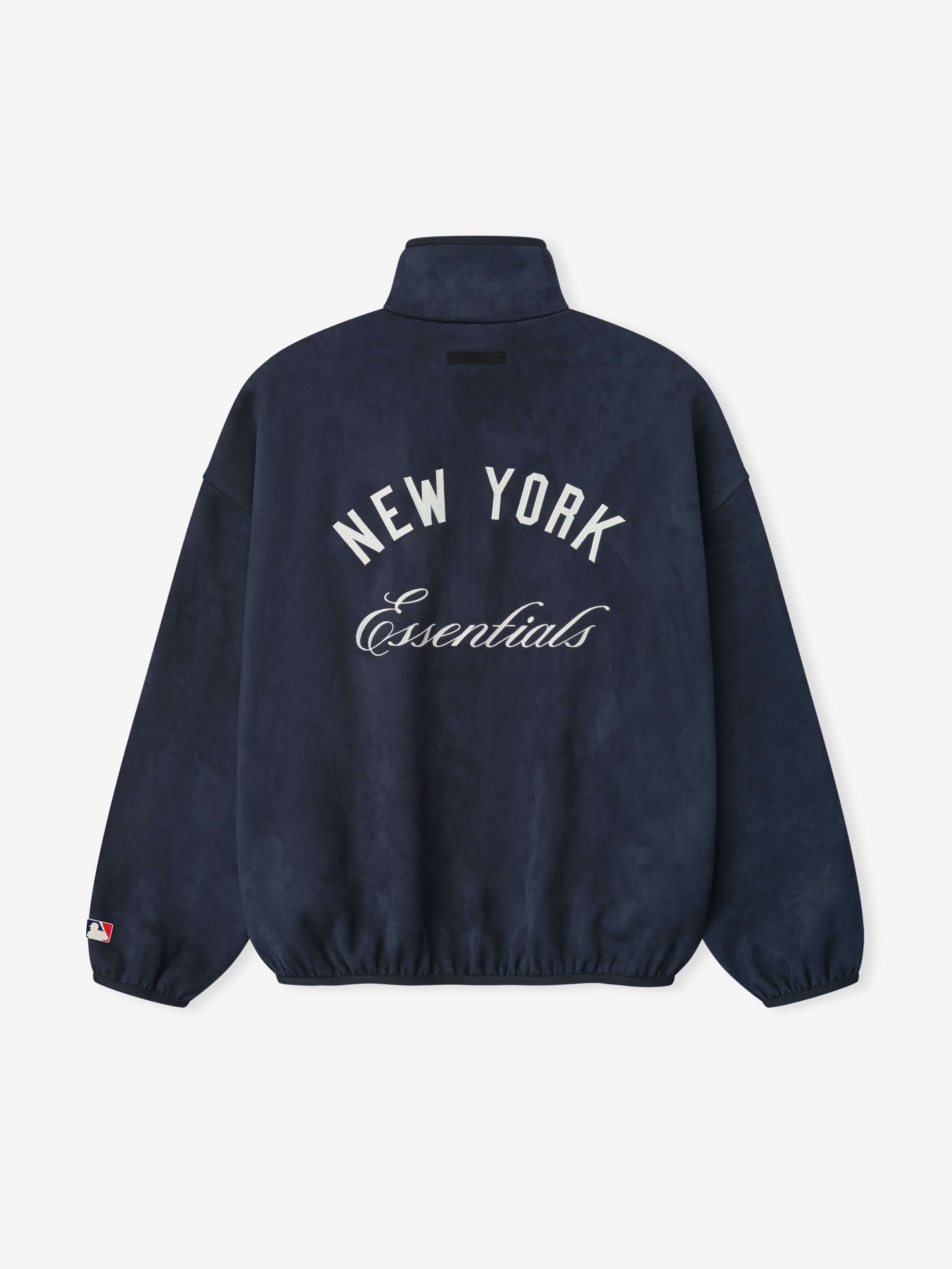 Yankees Suede Fleece Modern Half Zip