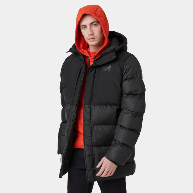 Men's Active Puffy Long Jacket