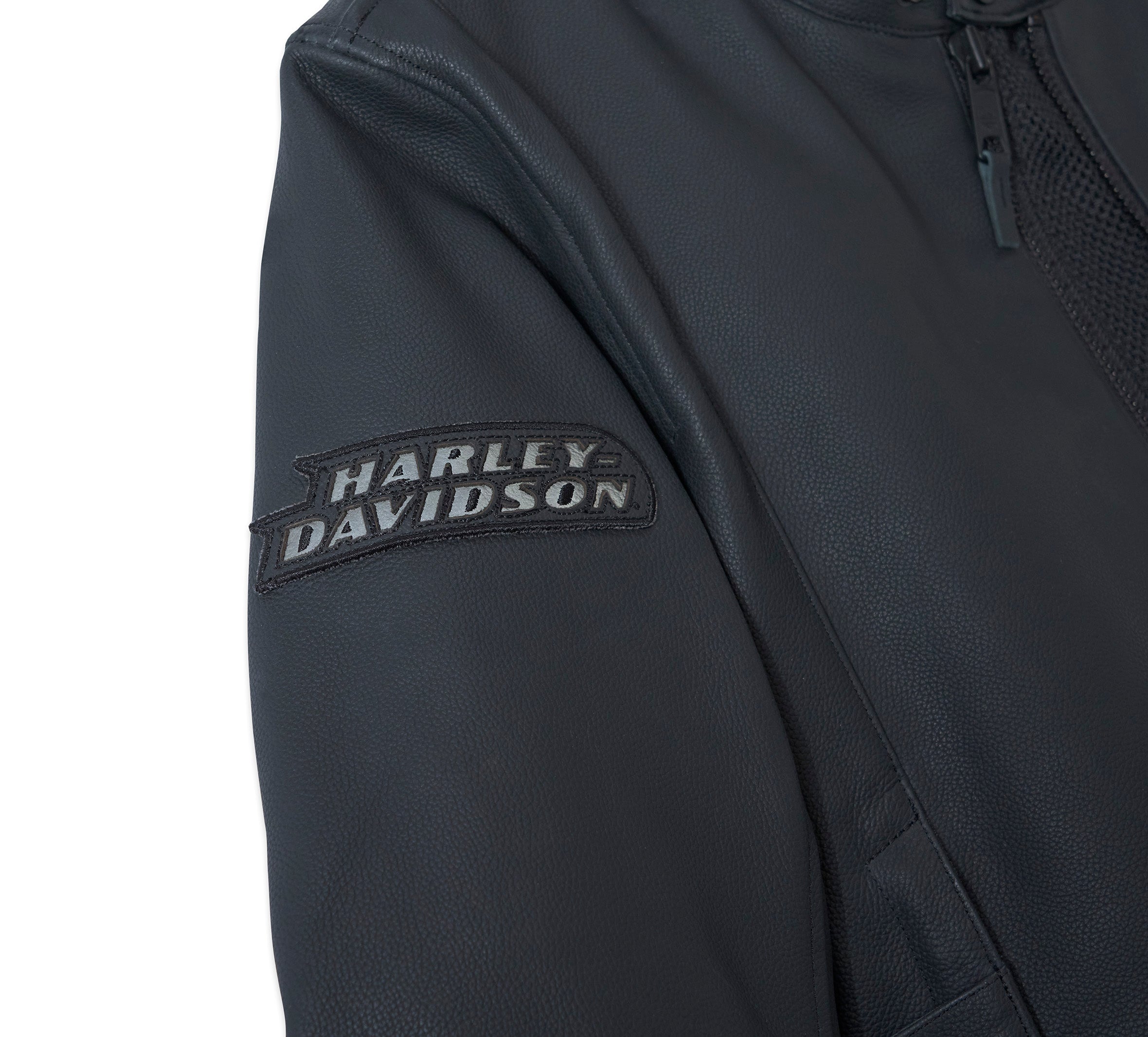 Triple Vent System 2.0 Harley Davidson Leather Jacket