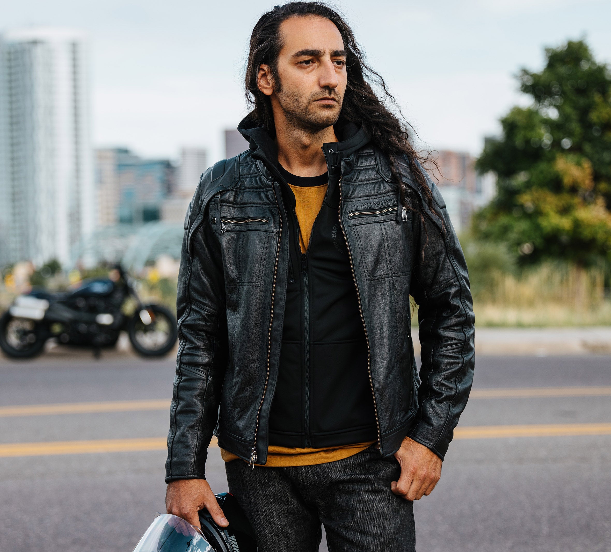 Men's Auroral II 3-in-1 Harley Davidson Leather Jacket