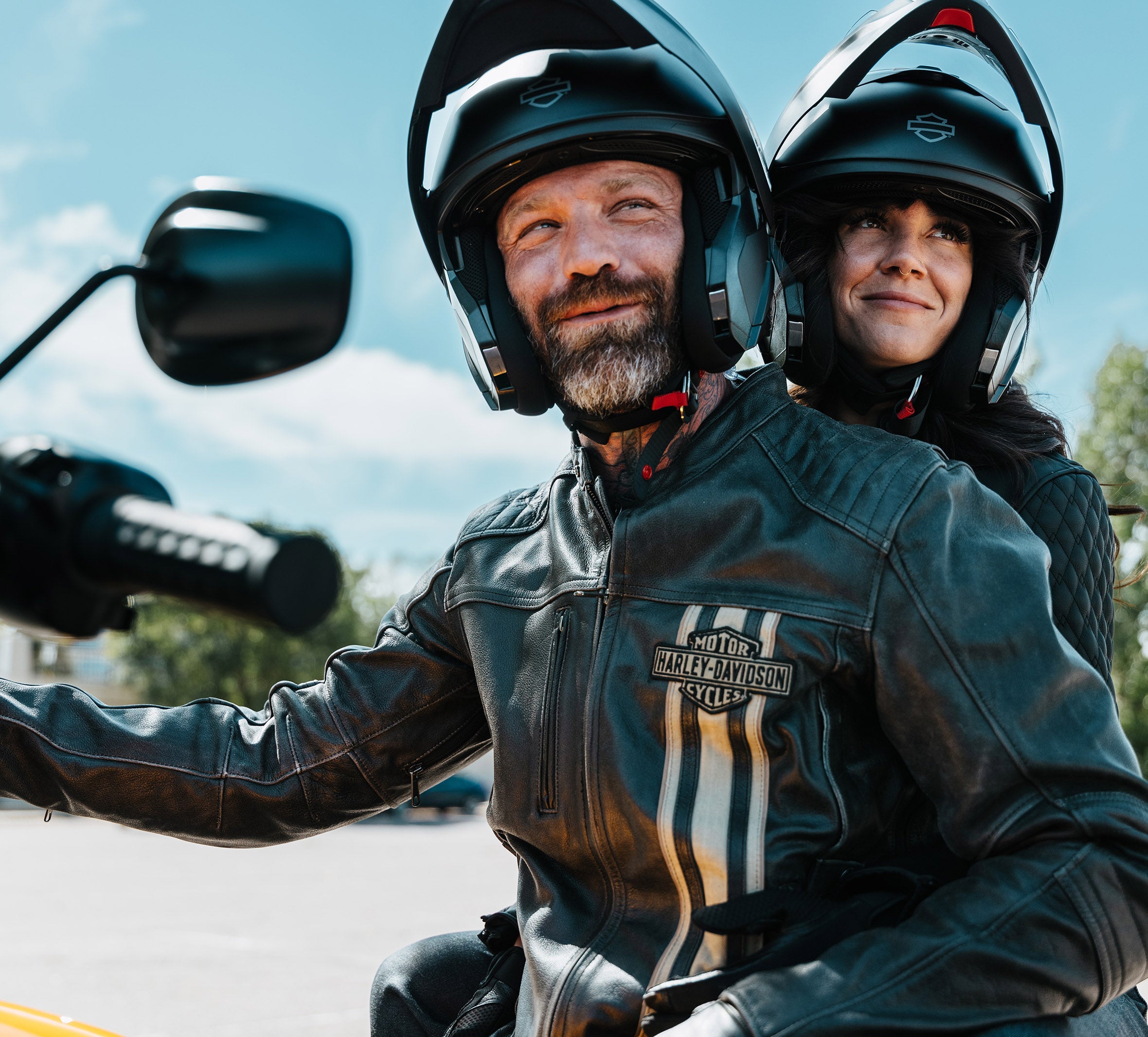 H-D Triple Vent Passing Link II Harley Davidson Leather Jacket