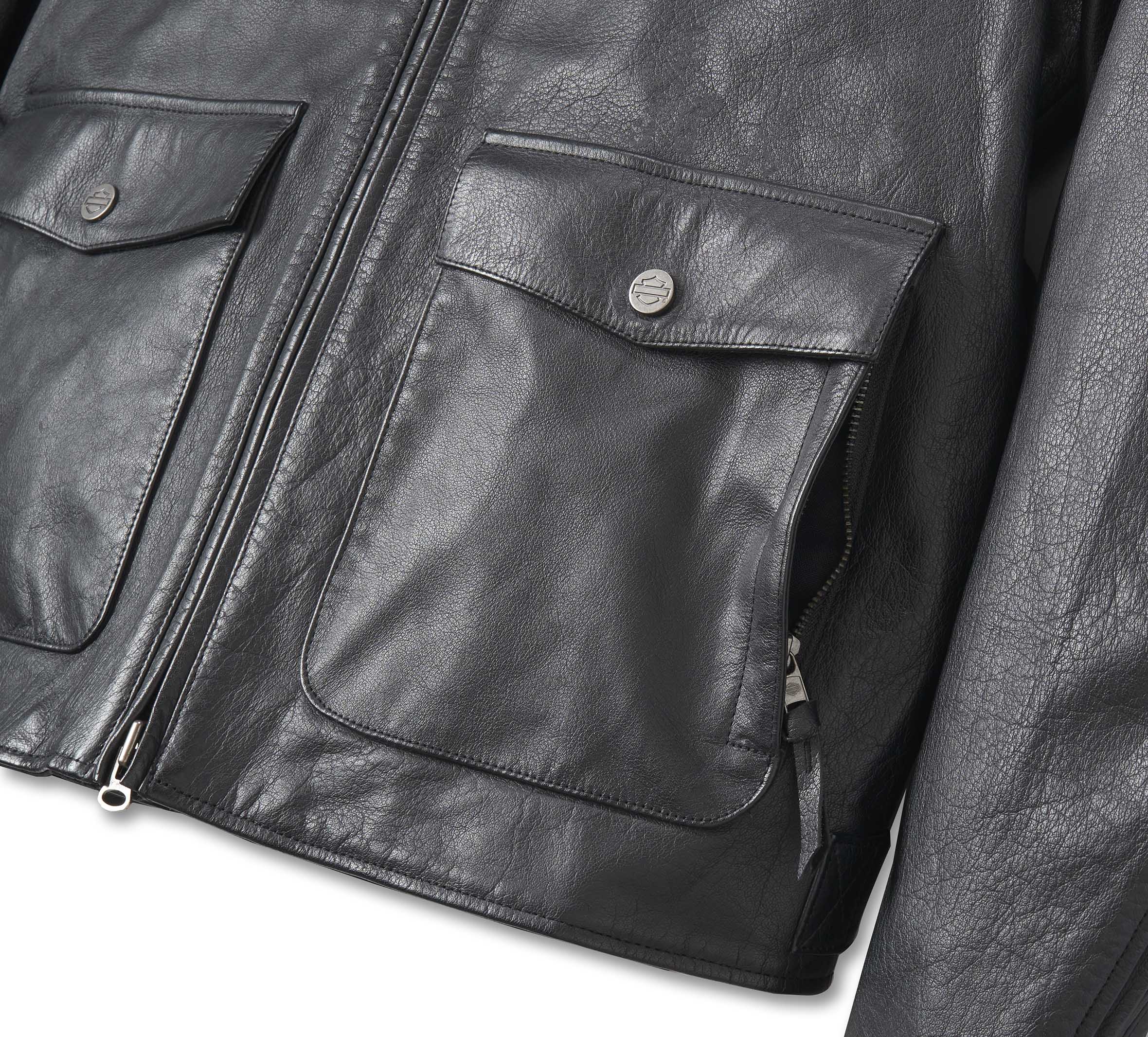 H-D Flex Layering System Harley Davidson Leather Jacket