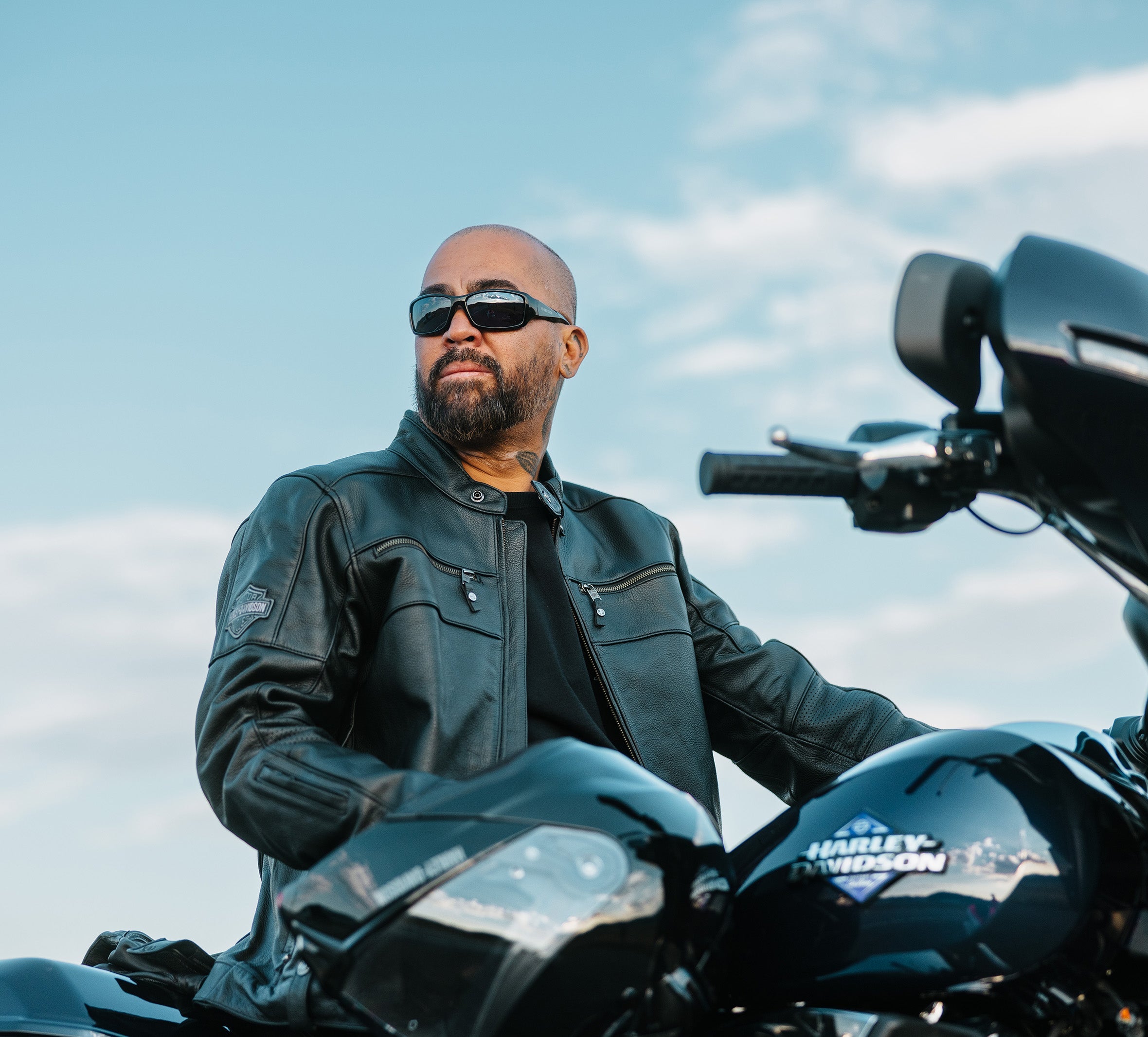 Men's Swingarm 3-in-1 Harley Davidson Leather Jacket