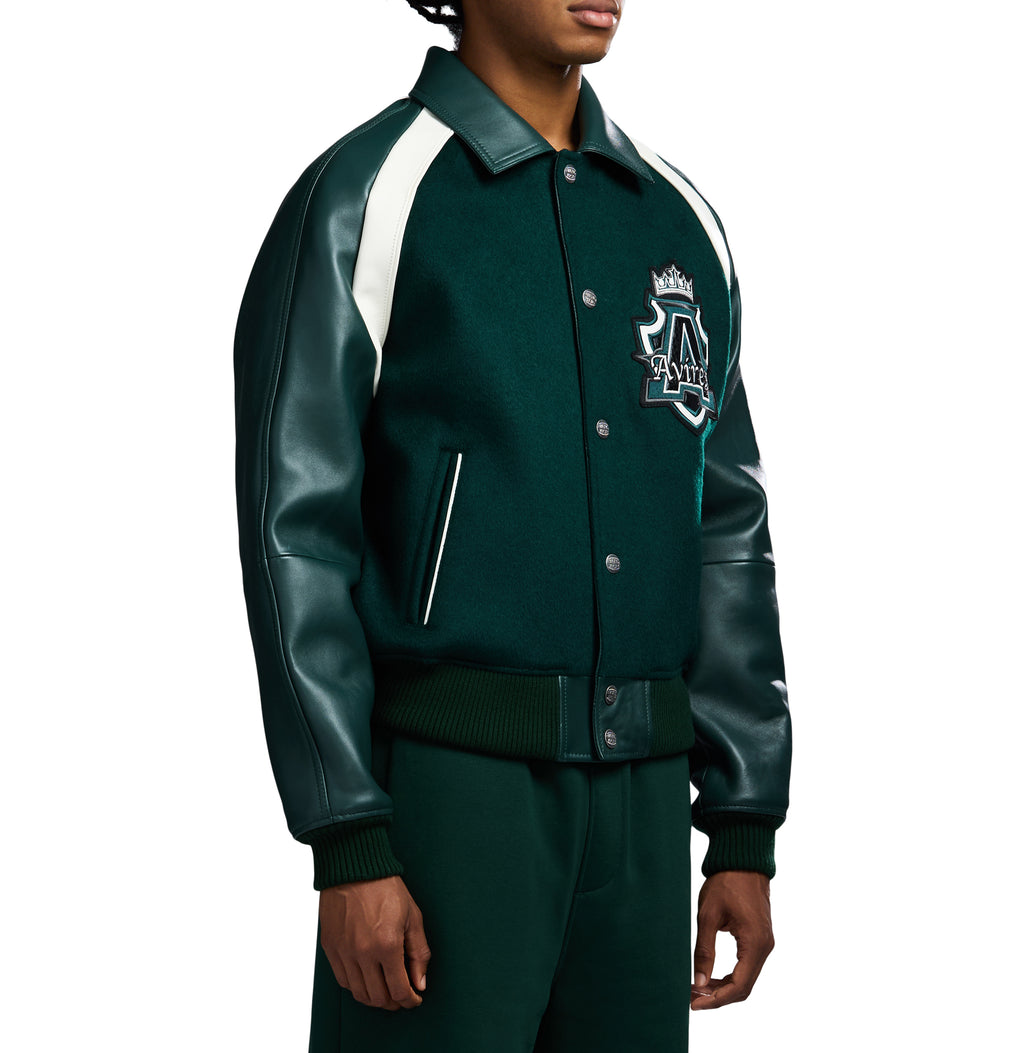 Green Kings Avirex Leather Jacket