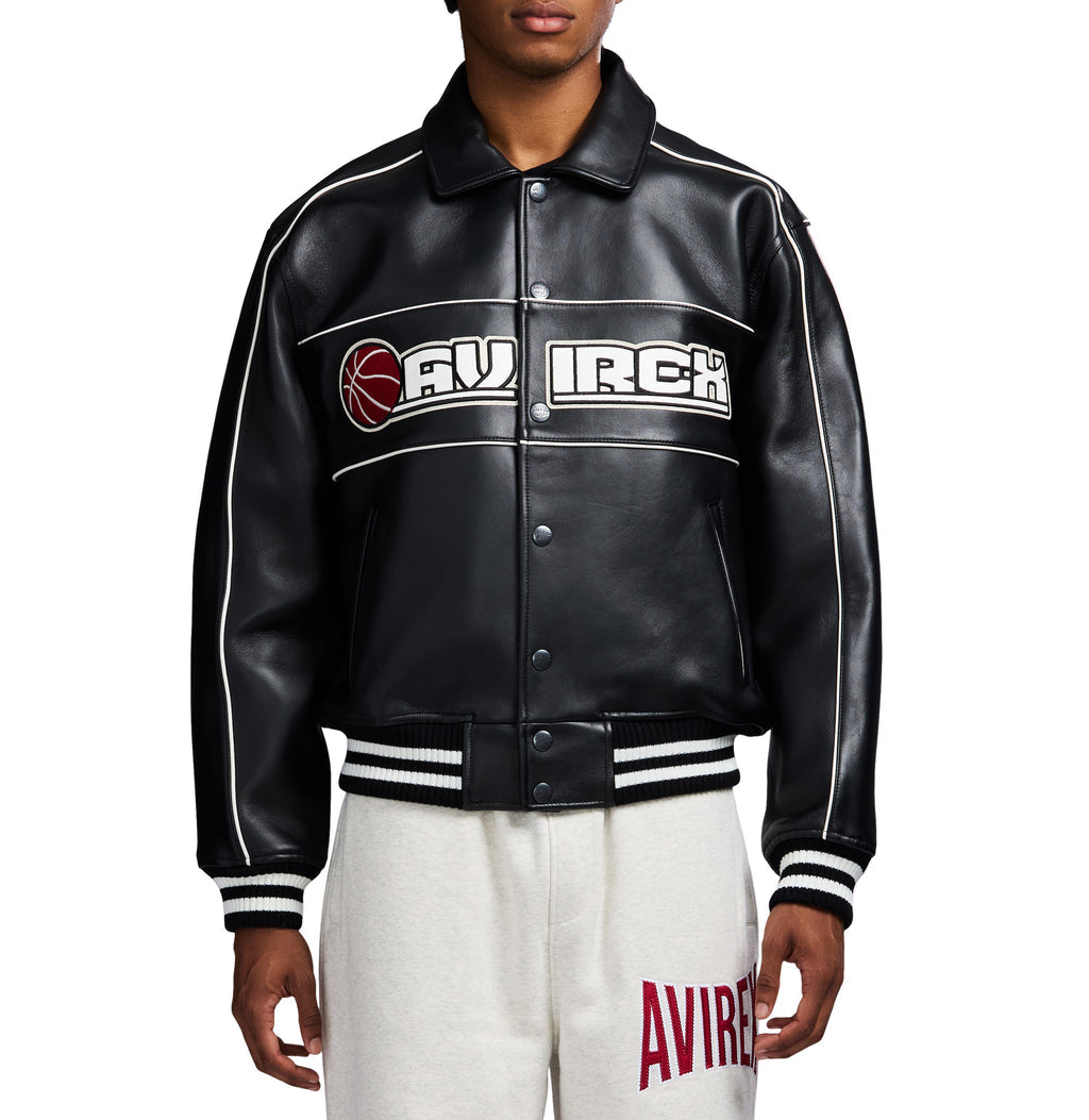 Basketball Avirex Leather Jacket