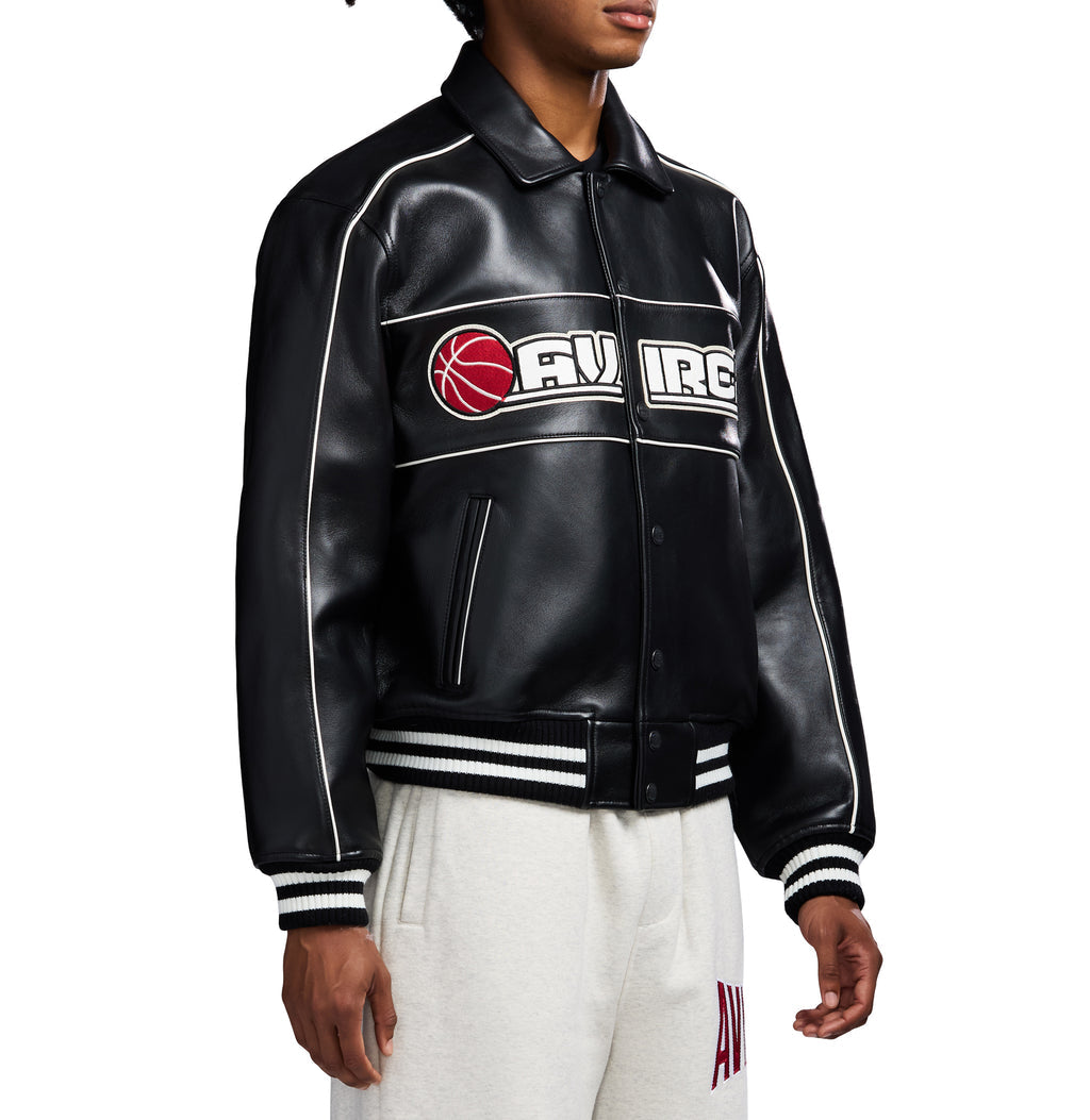 Basketball Avirex Leather Jacket