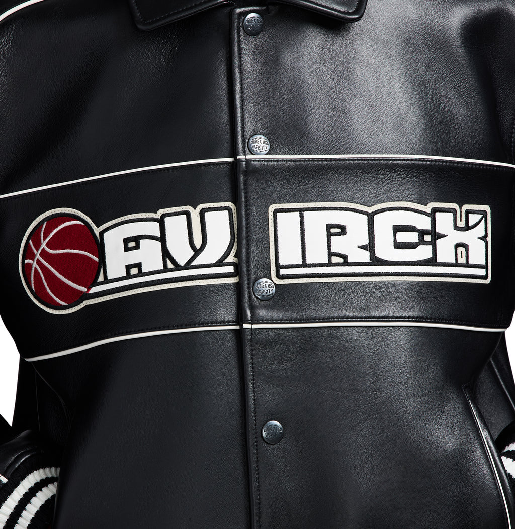 Basketball Avirex Leather Jacket