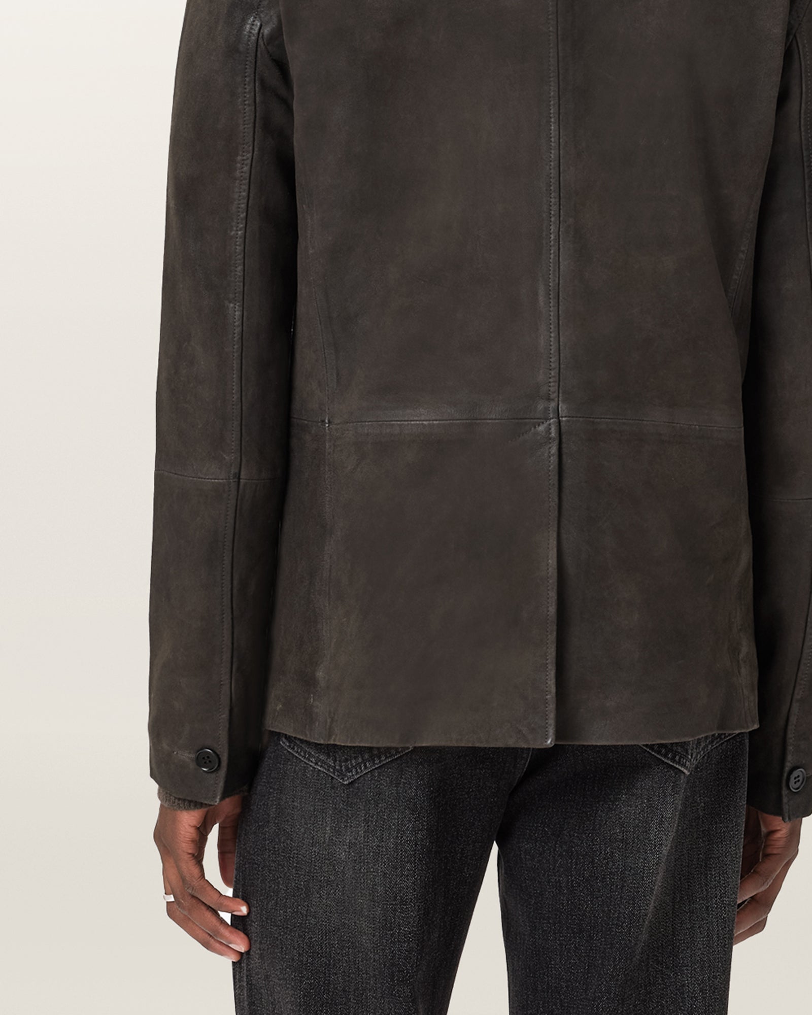 Monet Waxed Suede Blazer