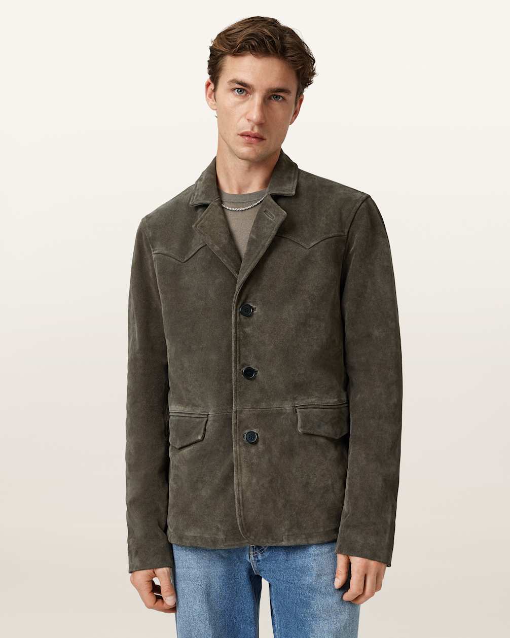 Hornett Suede Blazer