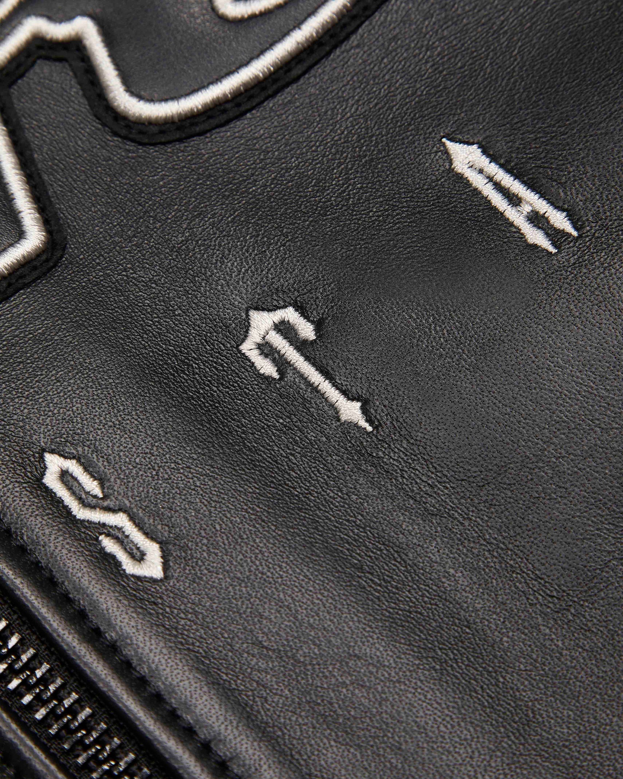 x Avirex Leather Jacket - Black