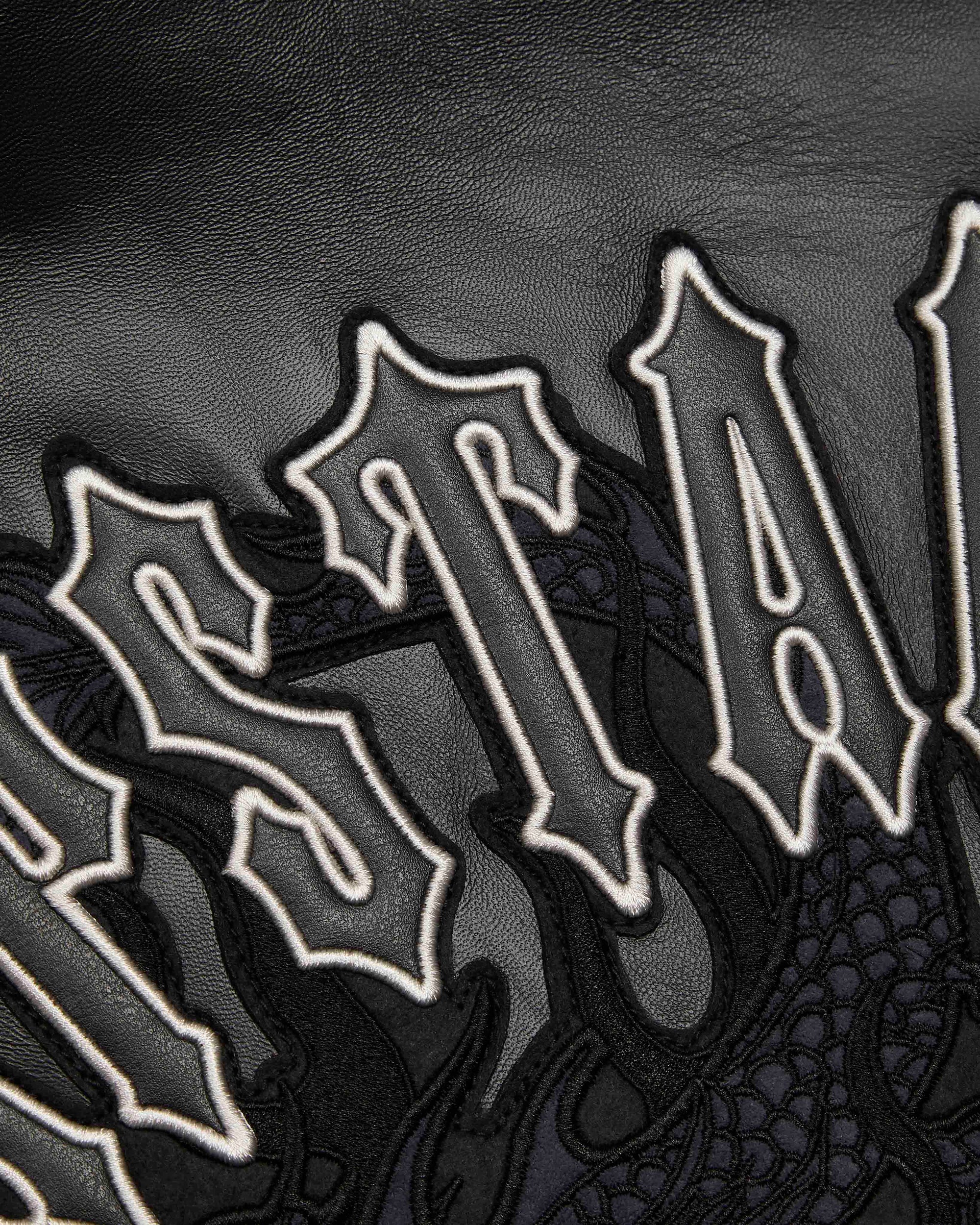 x Avirex Leather Jacket - Black