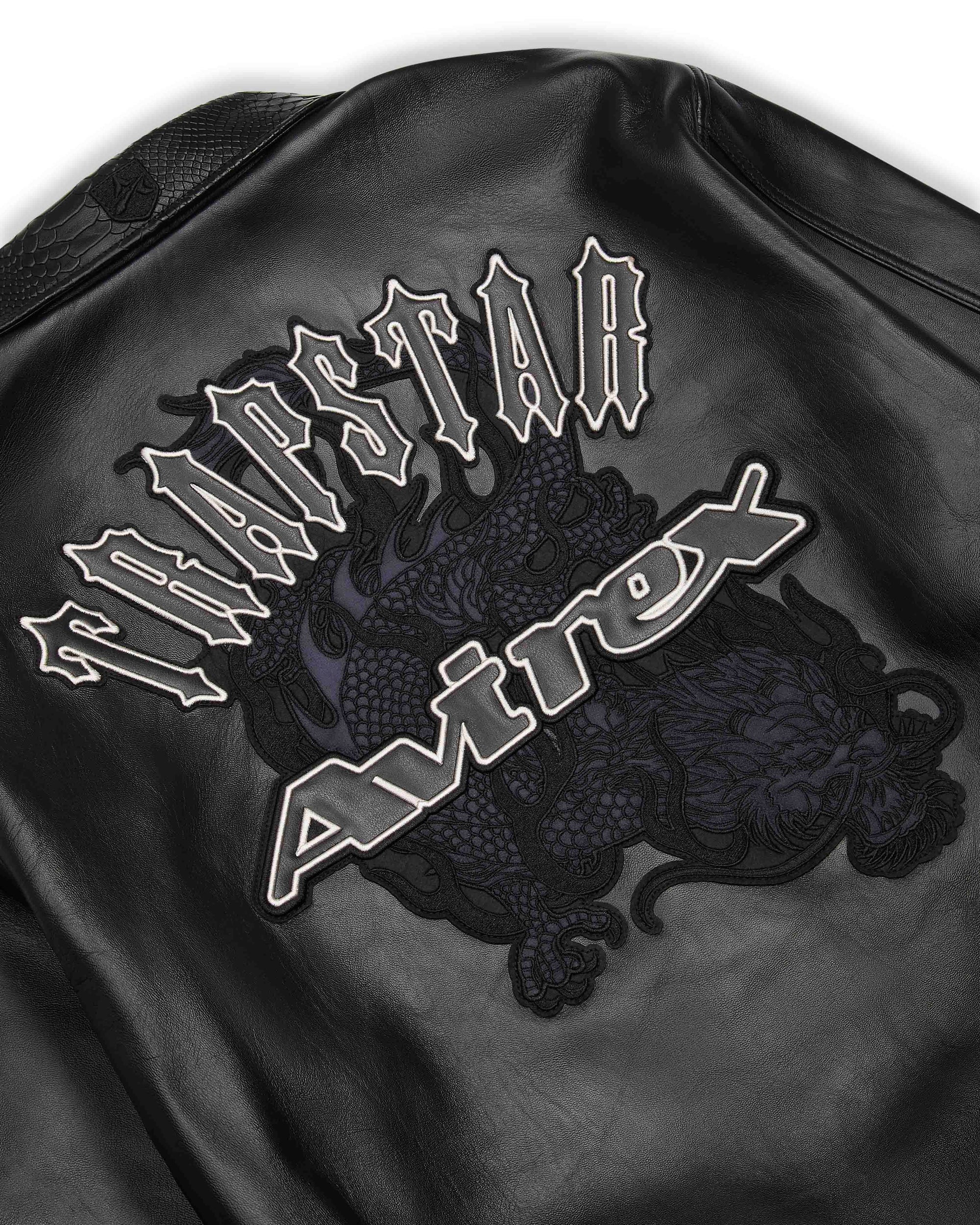 x Avirex Leather Jacket - Black