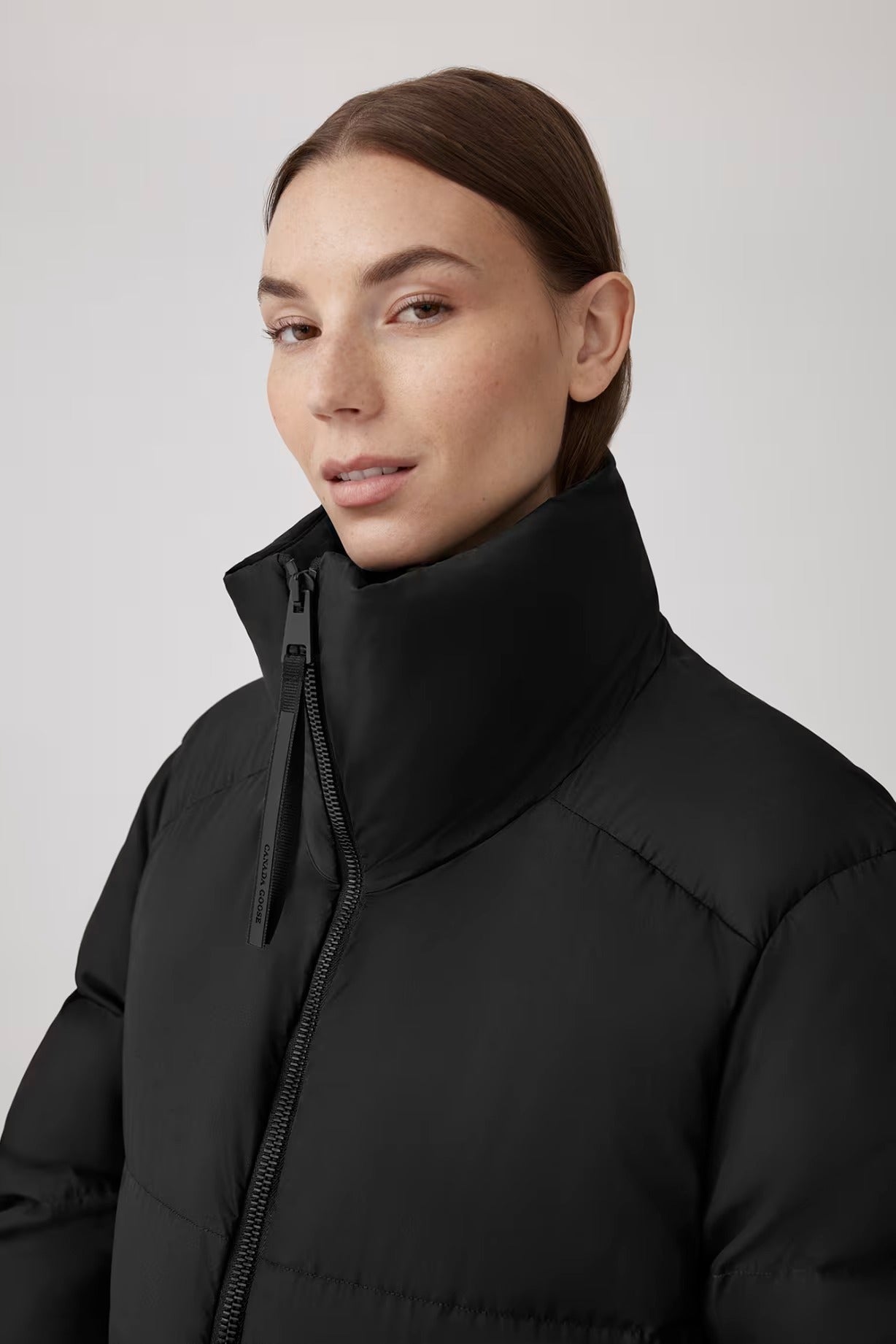 Garnet Cropped Puffer