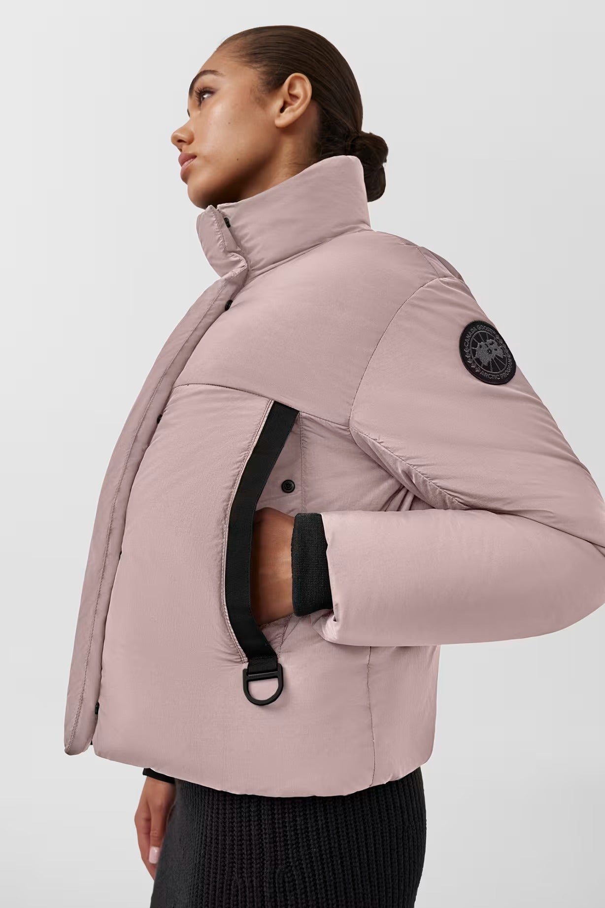 Junction Cropped Puffer Black Label