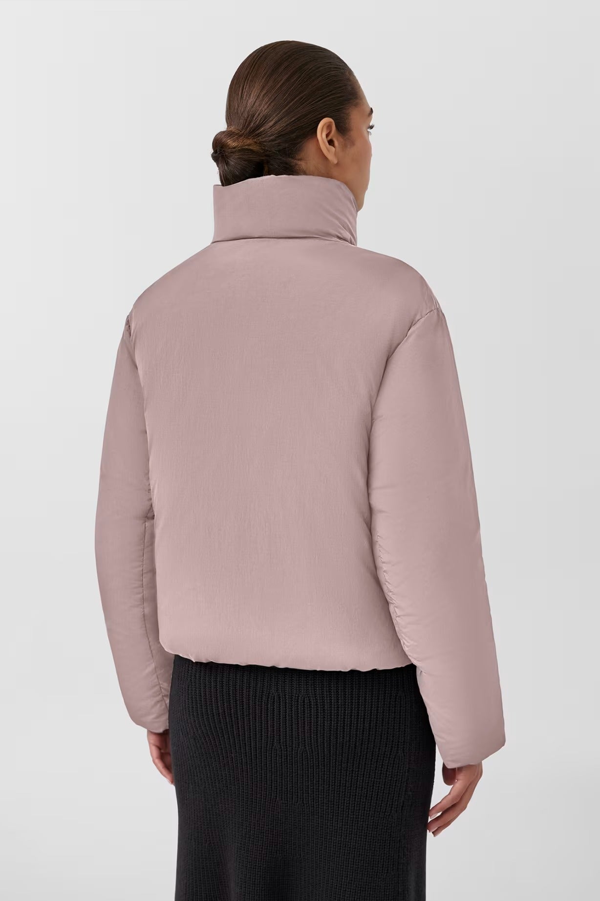 Junction Cropped Puffer Black Label