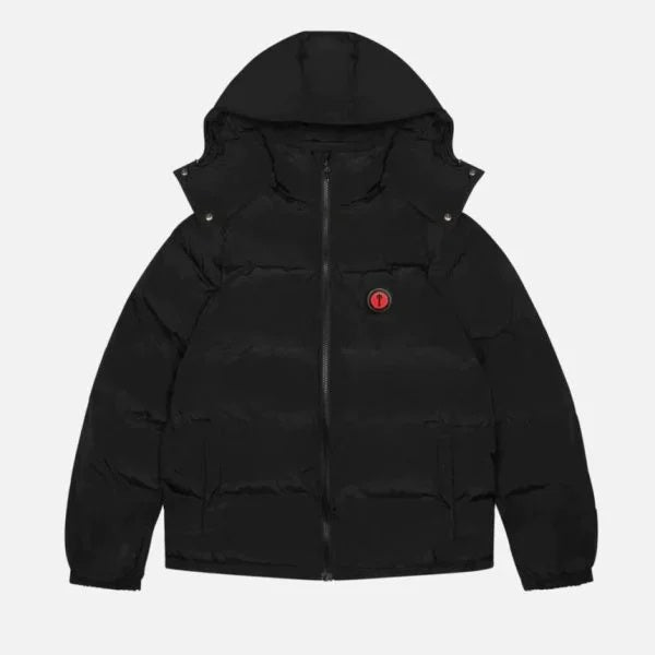 NEW Irongate Detachable Hooded Puffer Coat Black
